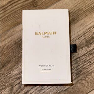Balmain Paris Vetiver 1974 Hair Perfume in White and Gold